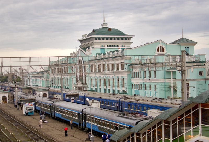 Железнодорожный вокзал Омск