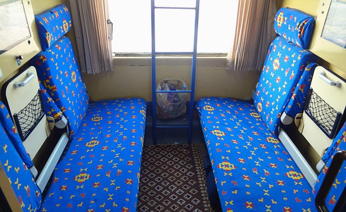 Купе со спальными местами поезда Polour Sabz