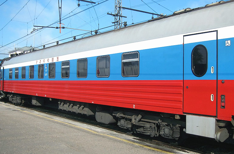 Фирменный поезд "Россия" Москва-Владивосток