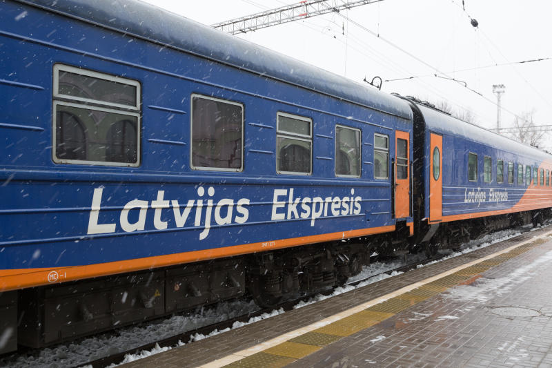 Вагон поезда Латвийский экспресс