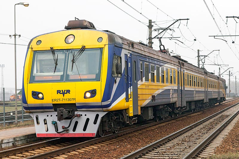 Пассажирский электропоезд Латвийской железной дороги
