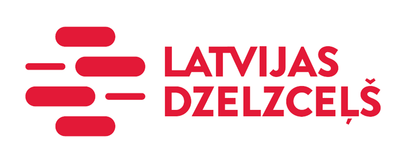 Латвийская железная дорога логотип