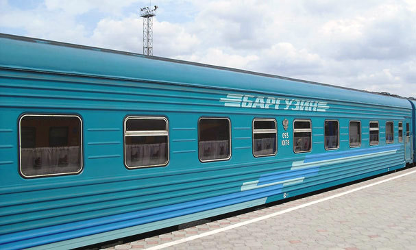 Поезд "Баргузин" Забайкальск-Иркутск-Забайкальск