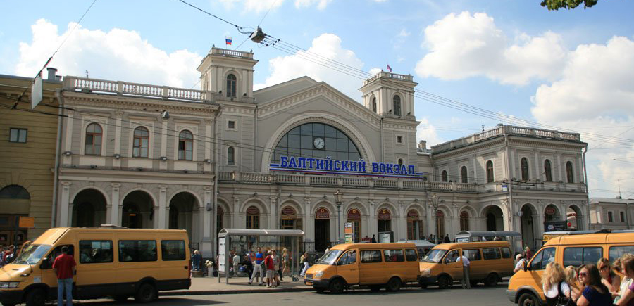Балтийский ЖД вокзал Санкт-Петербурга