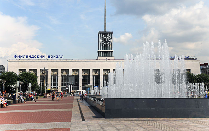 Финляндский ЖД вокзал Санкт-Петербурга