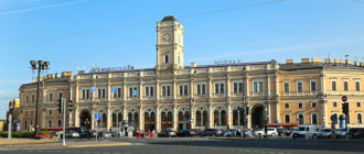Московский ЖД вокзал Санкт-Петербурга