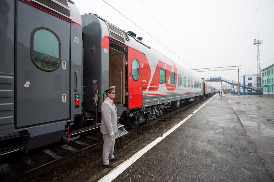 Маршрут поезда 038Н Москва → Томск